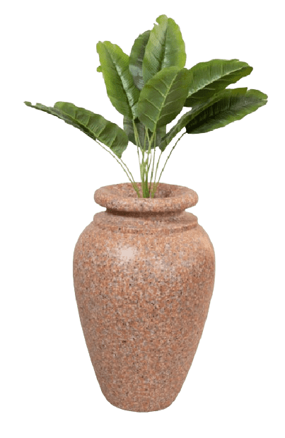 Green Artificial Shrub banana paper 50cm